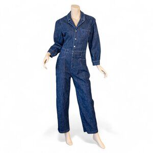 JOE'S JEANS Raye Dark Denim Jumpsuit Coveralls * Medium  * NWOT